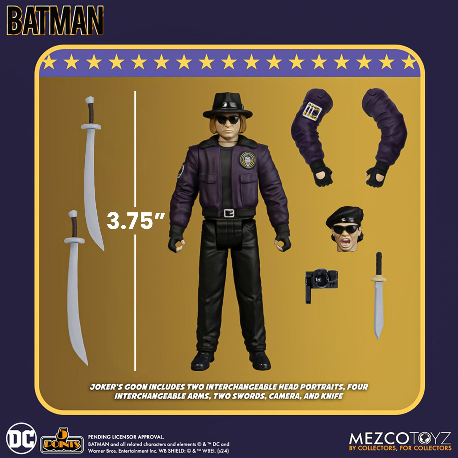 DC Comics 5 Points 1989 Batman Action Figure | Goon