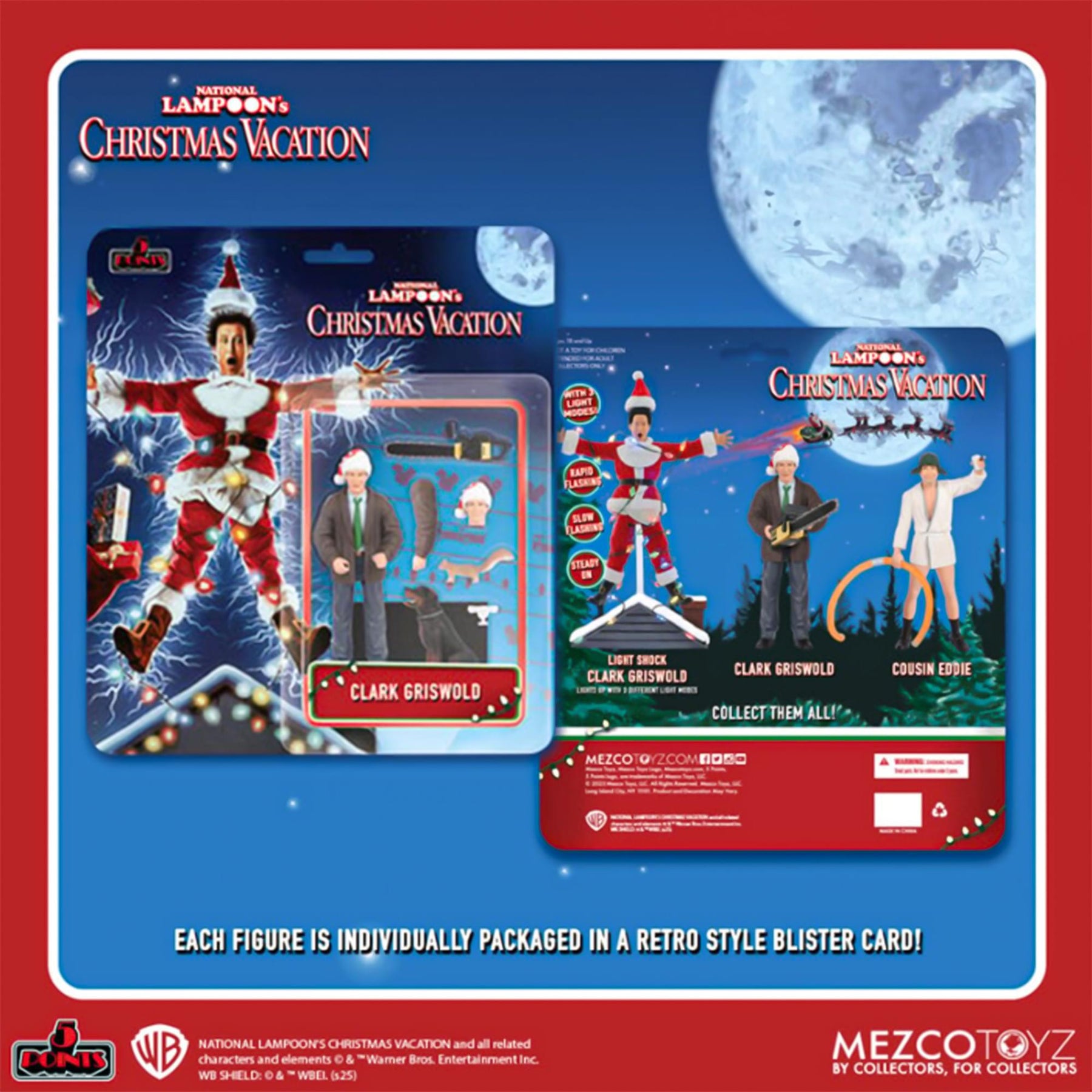 National Lampoon's Christmas Vacation 5 Points Action Figure | Clark Griswold