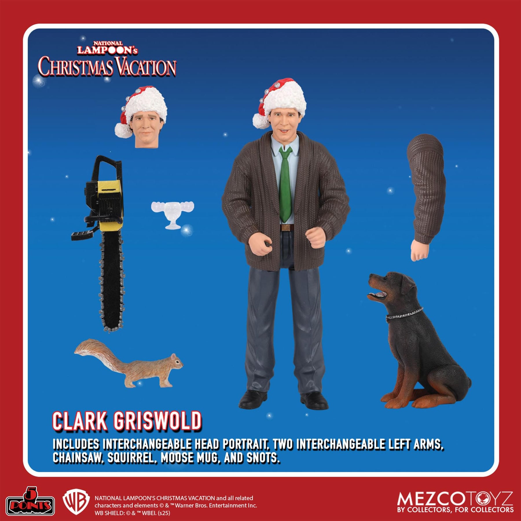 National Lampoon's Christmas Vacation 5 Points Action Figure | Clark Griswold