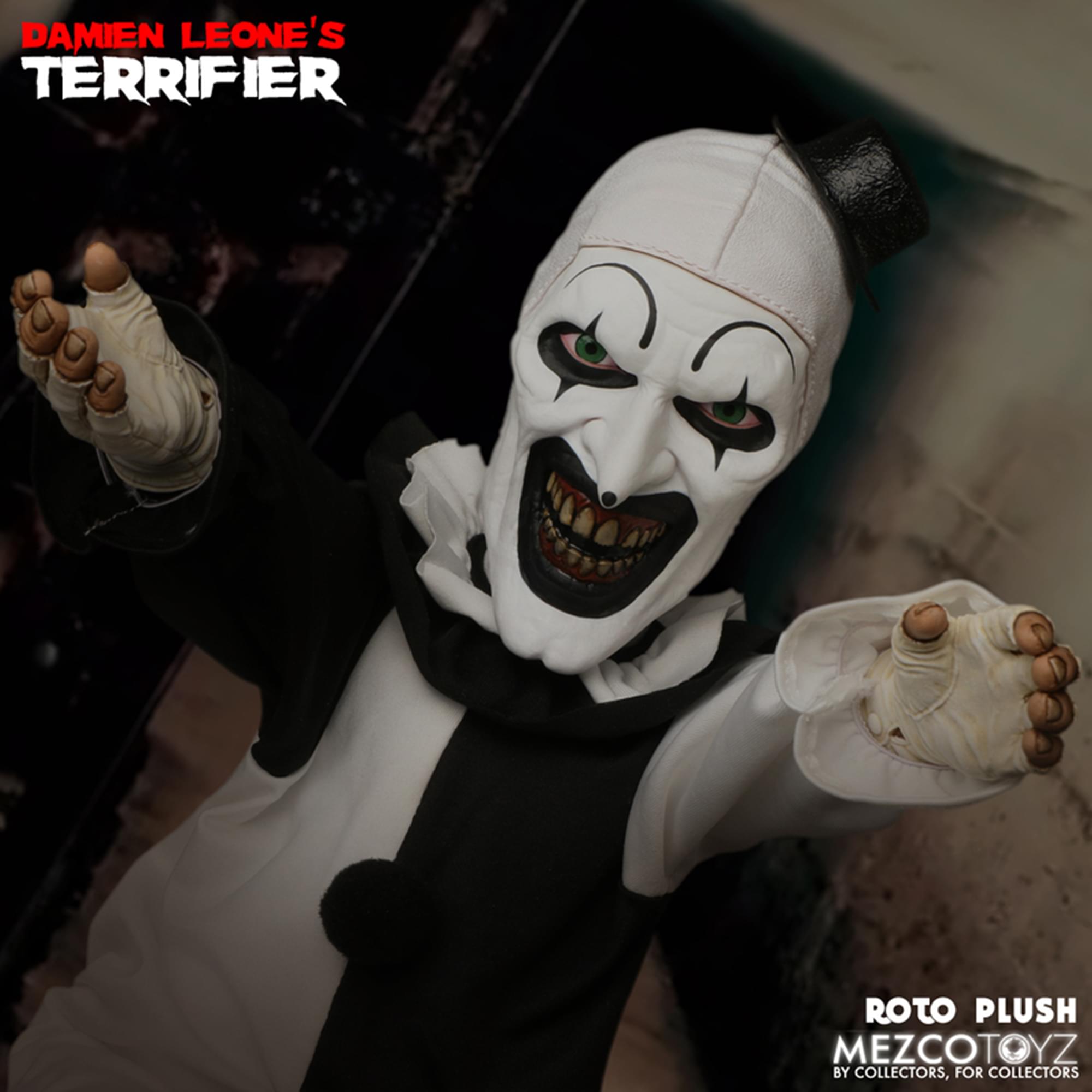 Terrifier Art the Clown 18 Inch MDS Roto Plush