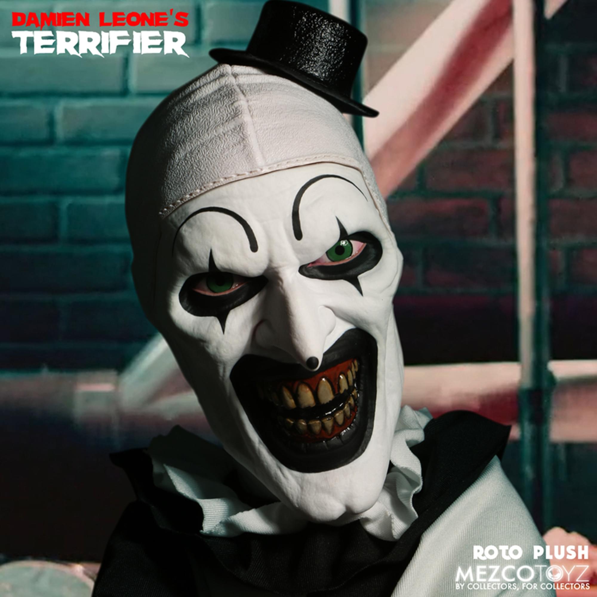 Terrifier Art the Clown 18 Inch MDS Roto Plush