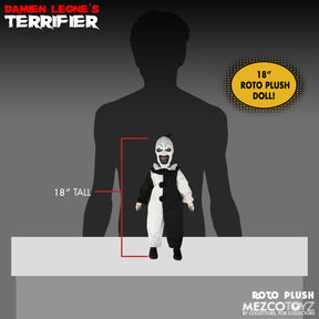 Terrifier Art the Clown 18 Inch MDS Roto Plush