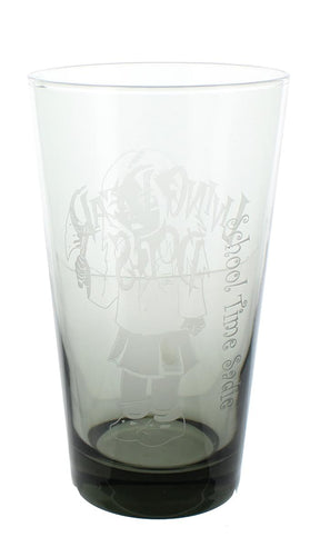 Living Dead Dolls Hand-Etched Pint Glass, School Time Sadie