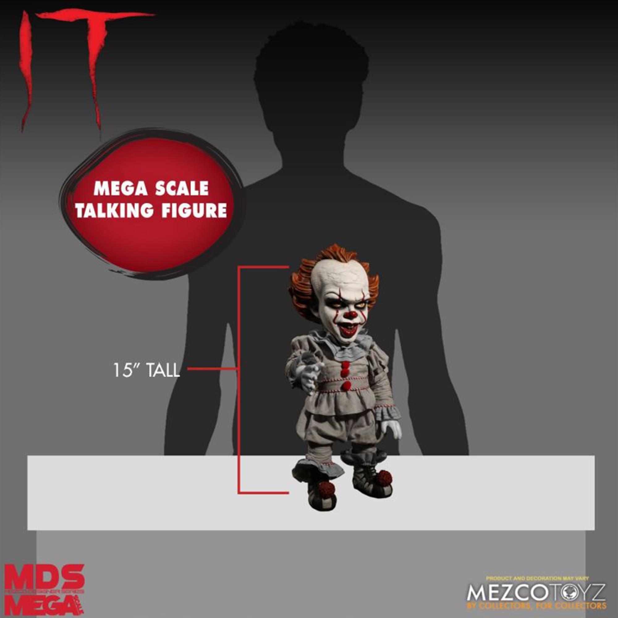 IT 2017 15 Inch Mega Scale Talking Pennywise