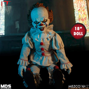IT 2017 Pennywise Mezco Deigner Series 18 Inch Roto Plush