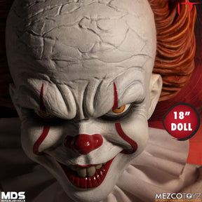 IT 2017 Pennywise Mezco Deigner Series 18 Inch Roto Plush