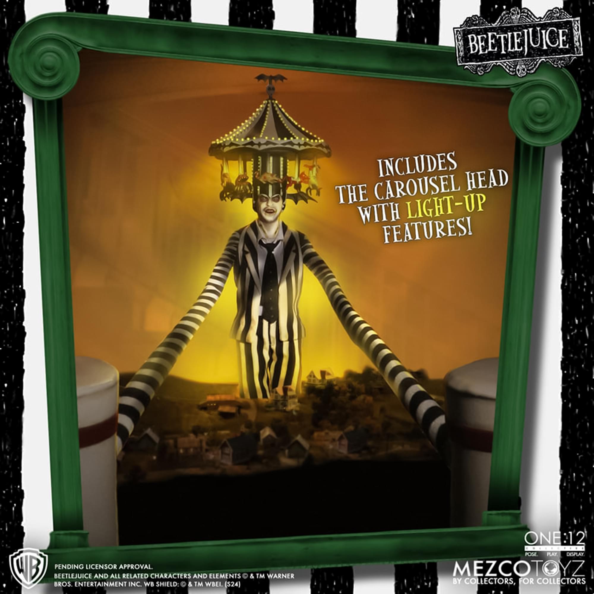 Beetlejuice One:12 Collective Action Figure | Deluxe Edition