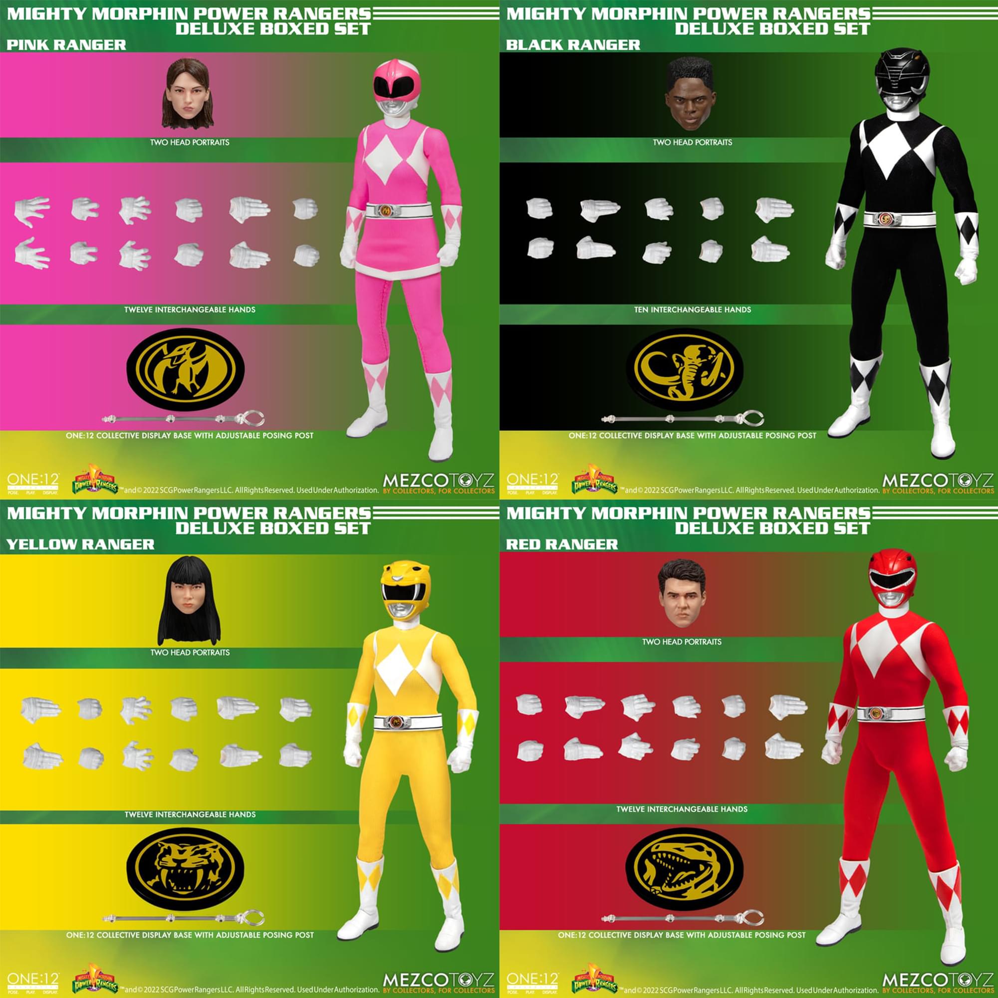Power Rangers One:12 Collective Deluxe Boxed Set