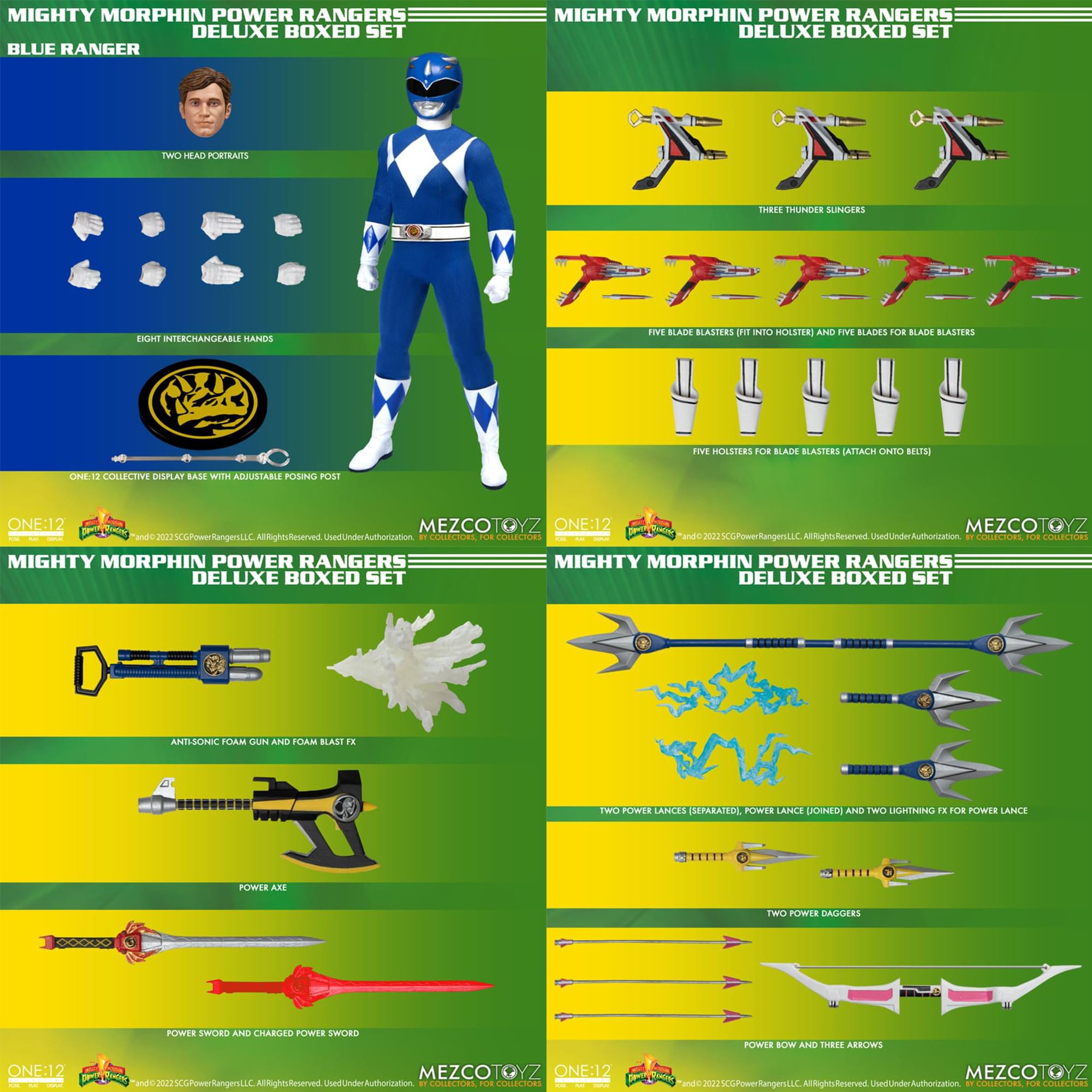Power Rangers One:12 Collective Deluxe Boxed Set