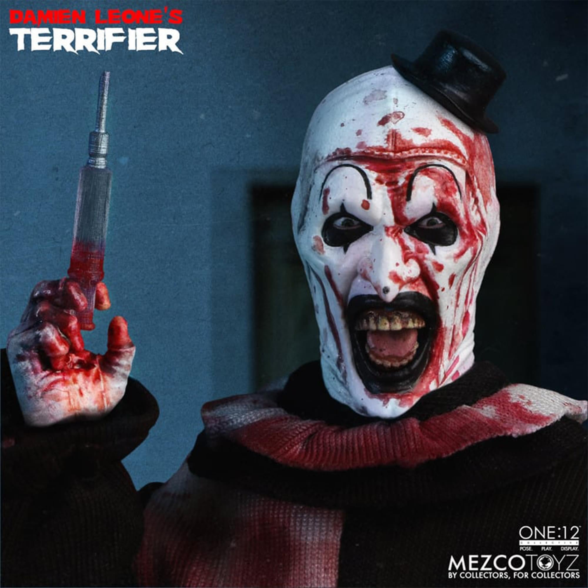 Terrifier One:12 Collective Deluxe Art the Clown Figure