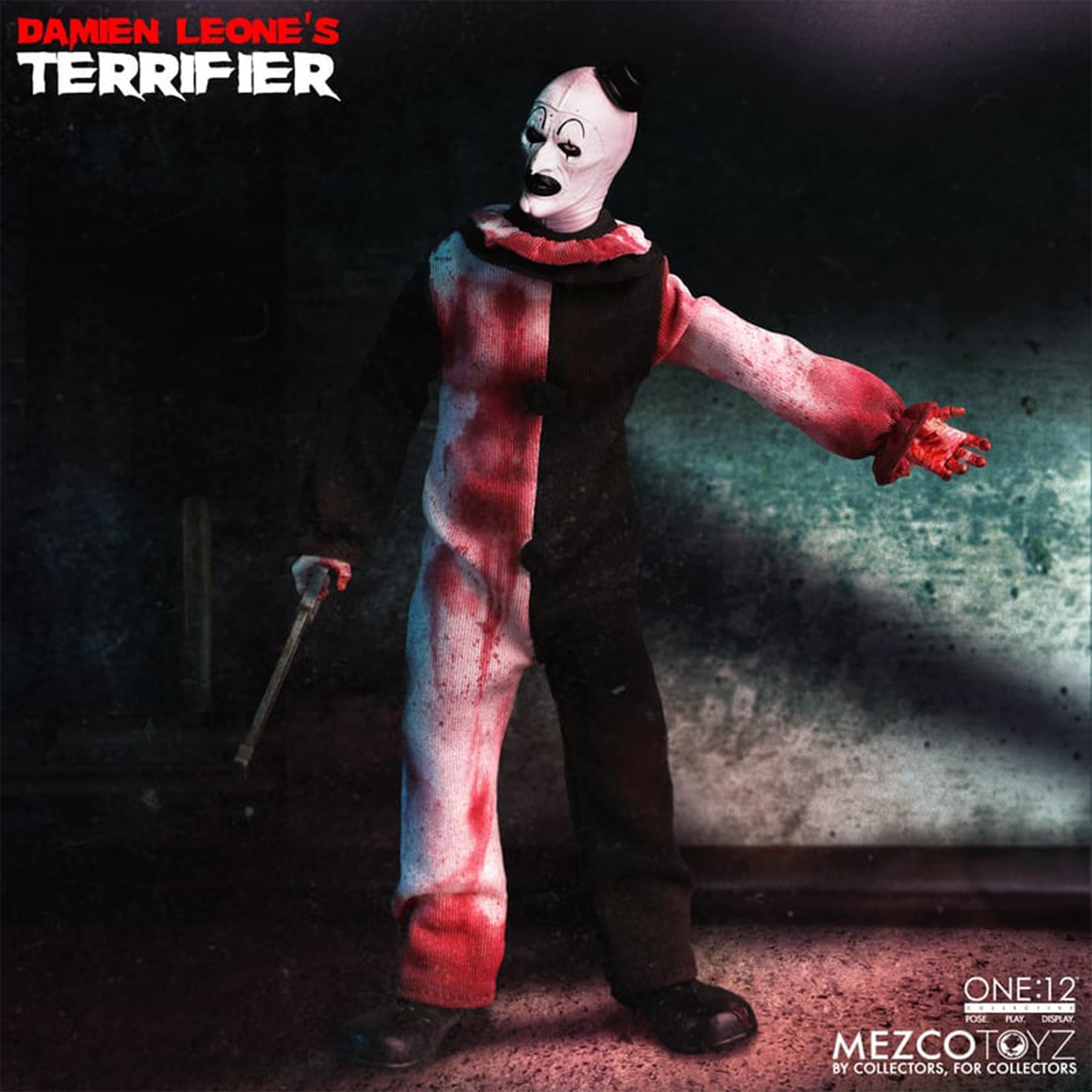 Terrifier One:12 Collective Deluxe Art the Clown Figure