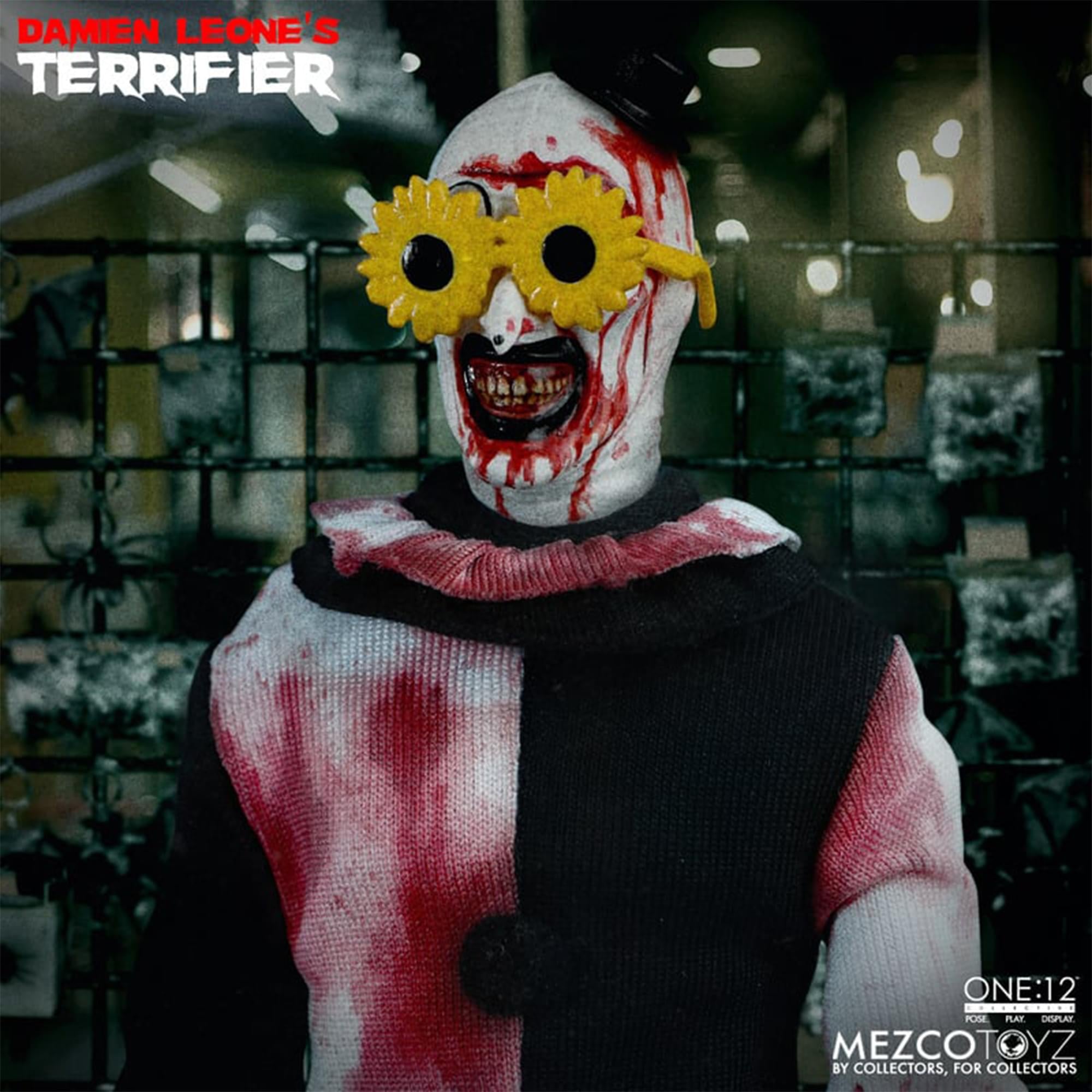 Terrifier One:12 Collective Deluxe Art the Clown Figure