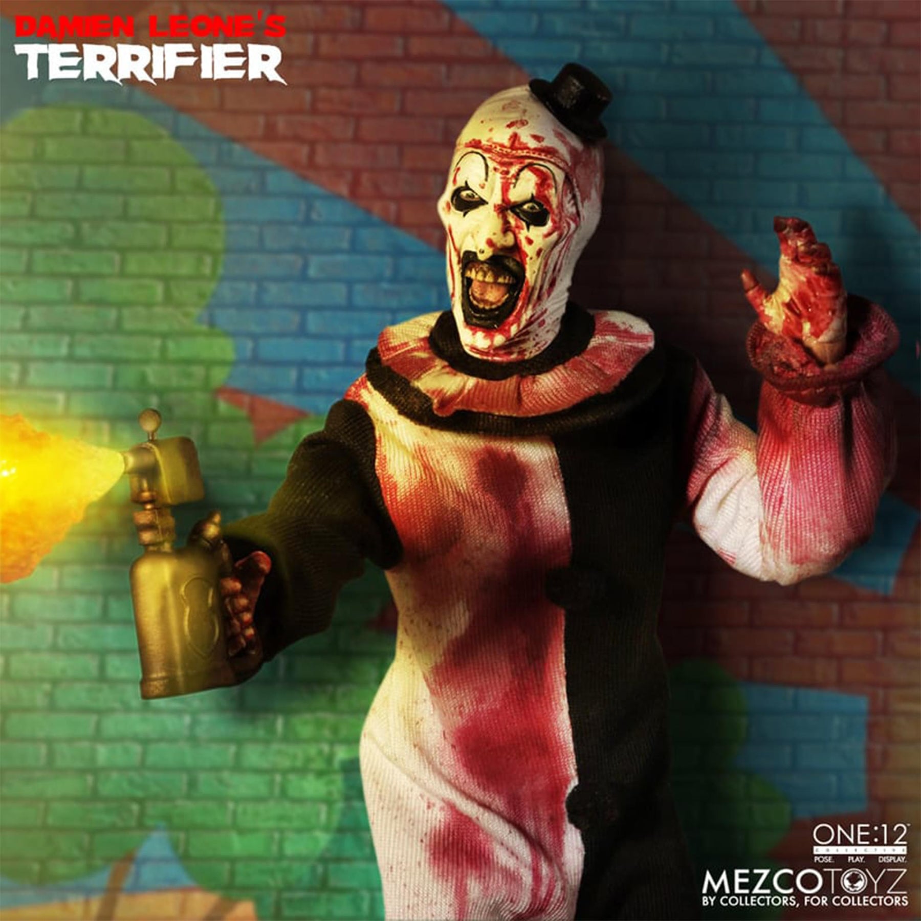 Terrifier One:12 Collective Deluxe Art the Clown Figure
