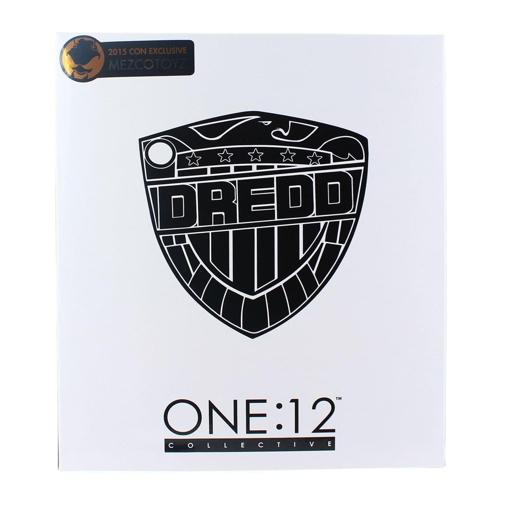 Judge Dredd One:12 Collective Action Figure Black and White NYCC Exclusive