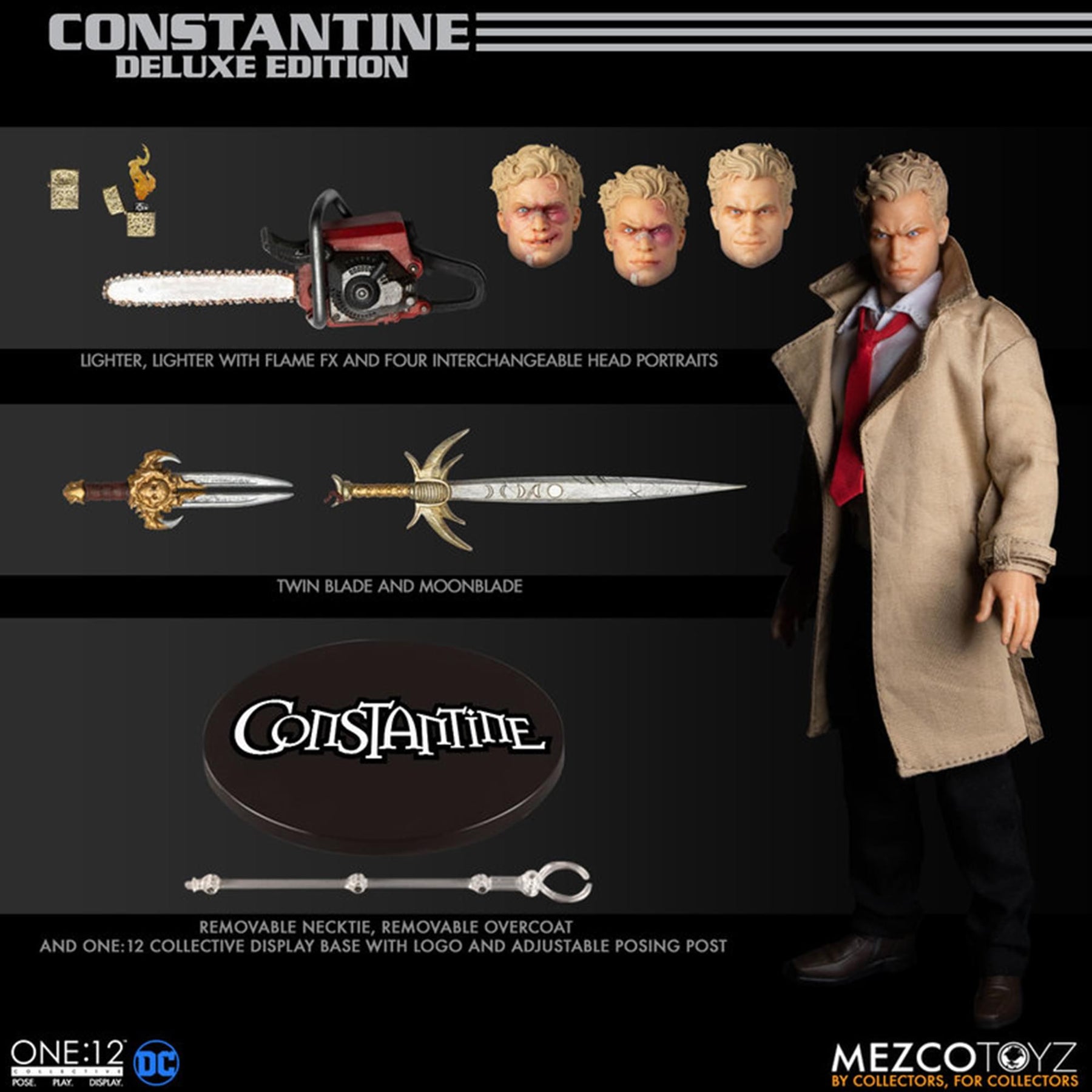 DC Comics One:12 Collective Action Figure | Constantine - Deluxe Edition