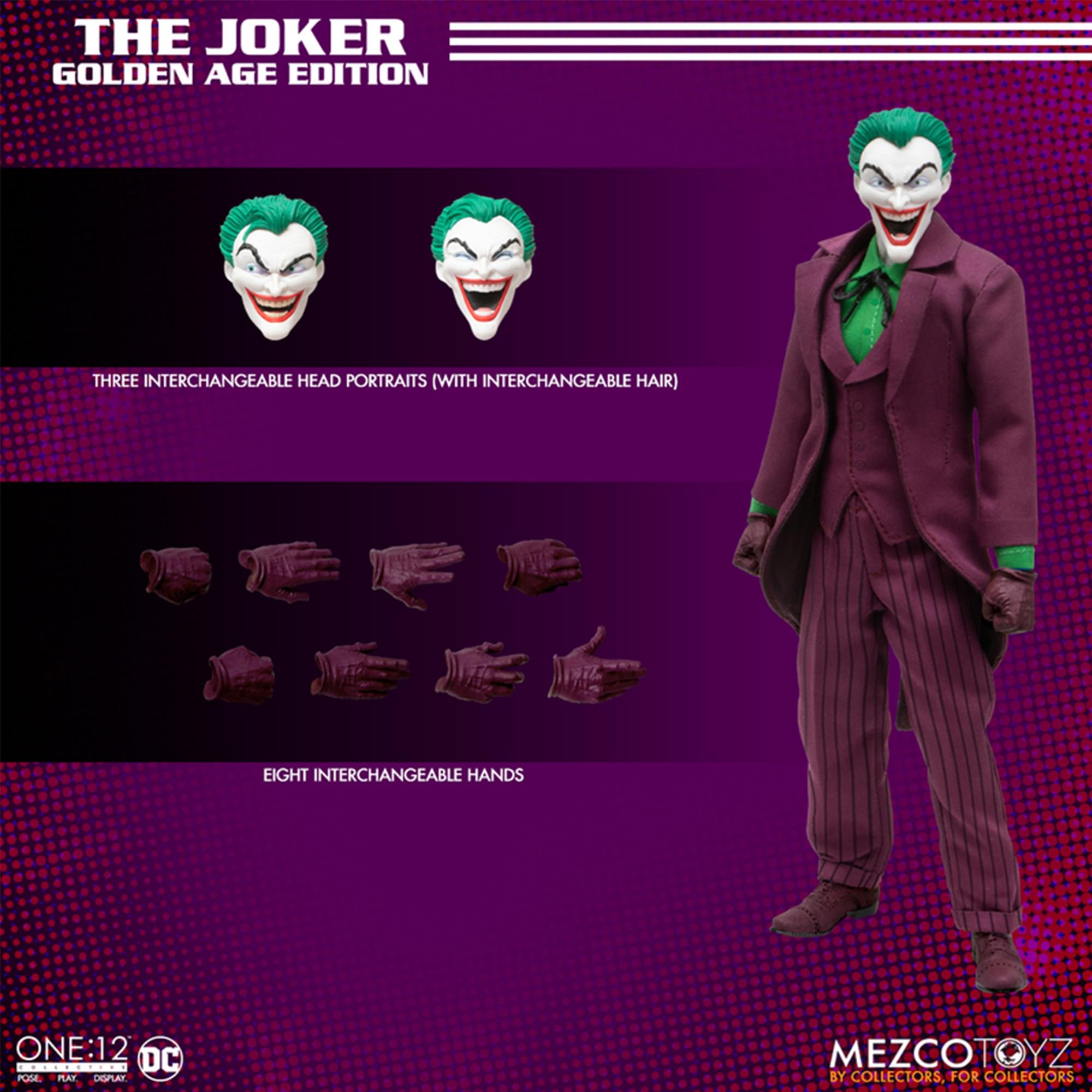 DC One:12 Collective The Joker: Golden Age Edition Action Figure