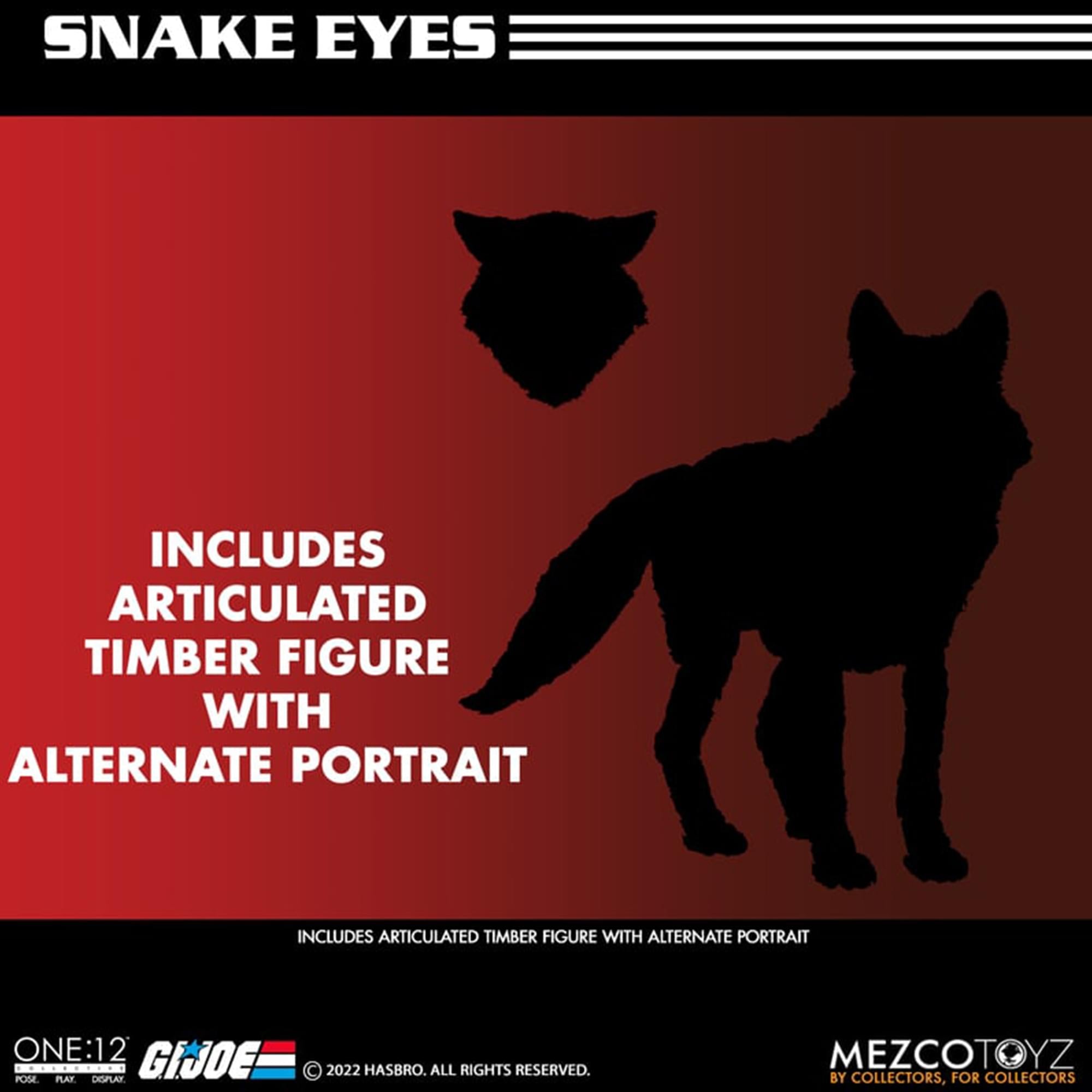 GI Joe One:12 Collective Snake Eyes Action Figure | Deluxe Edition
