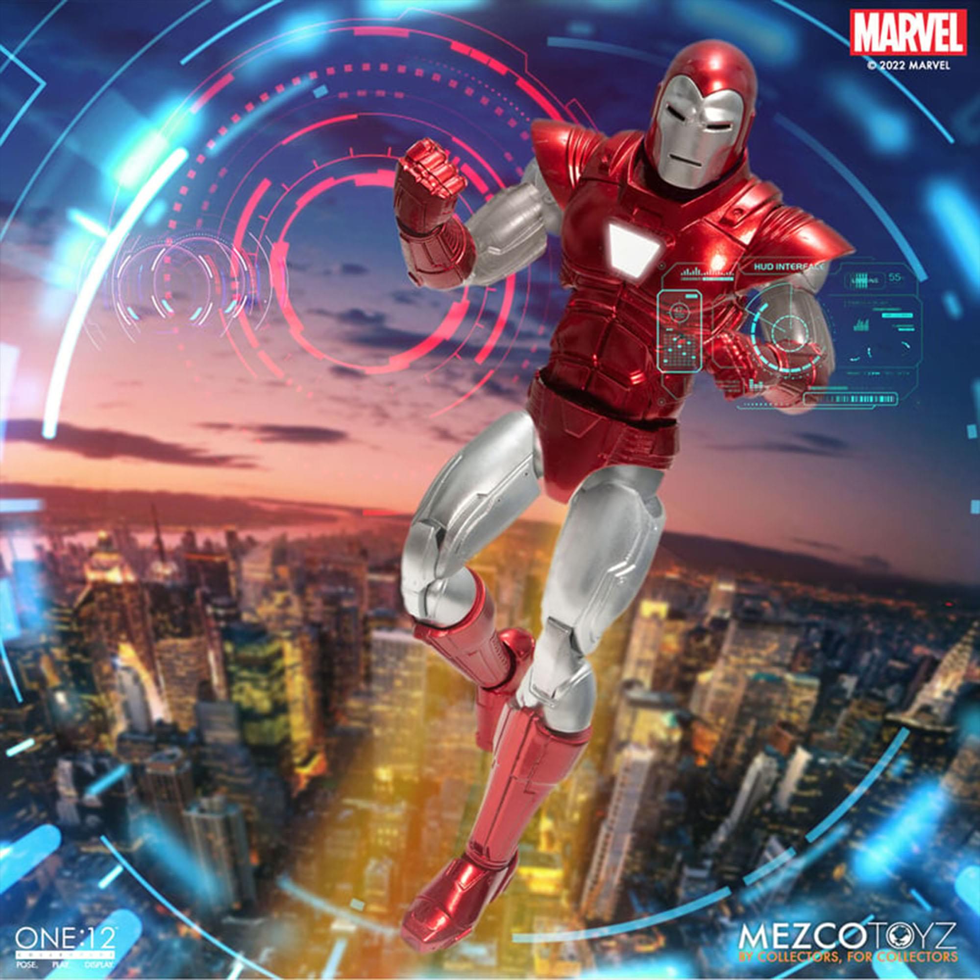Marvel One:12 Collective | Iron Man: Silver Centurion Edition