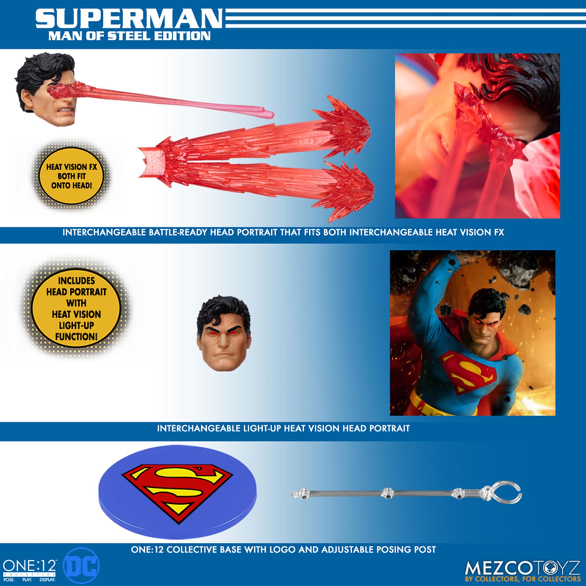 DC One:12 Collective Action Figure | Superman: Man of Steel Edition