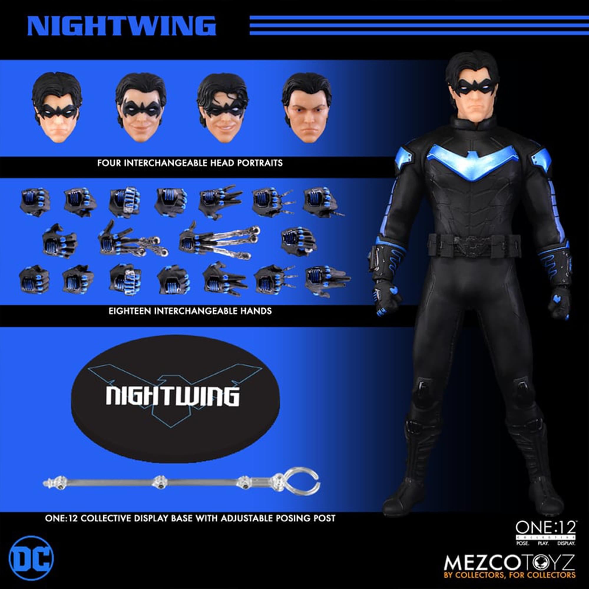 DC One:12 Collective Nightwing Action Figure