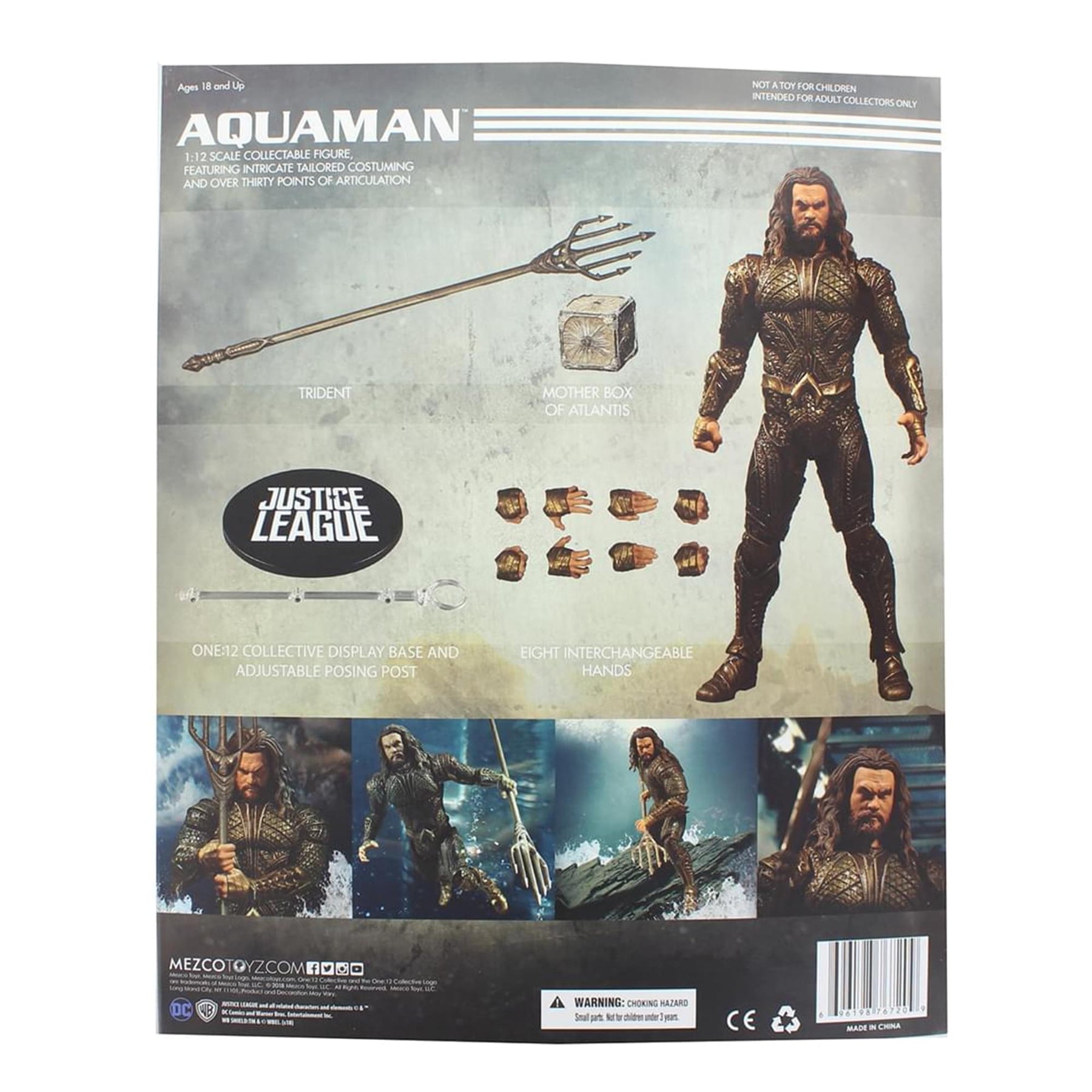 DC Comics One:12 Collective 6-Inch Action Figure - Justice League Aquaman