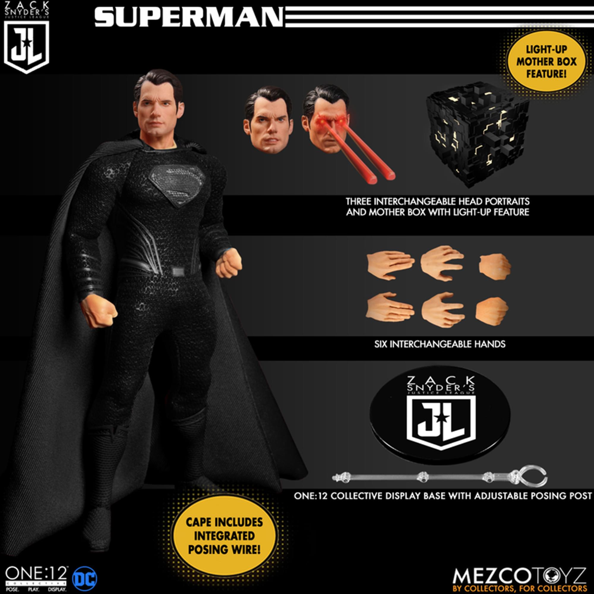 DC Justice League Deluxe One:12 Collective Steel Boxed Set