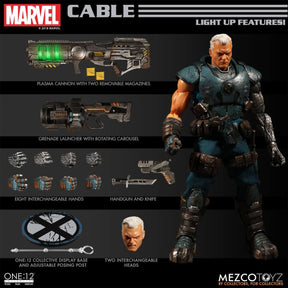 Marvel One 12 Collective Cable Action Figure