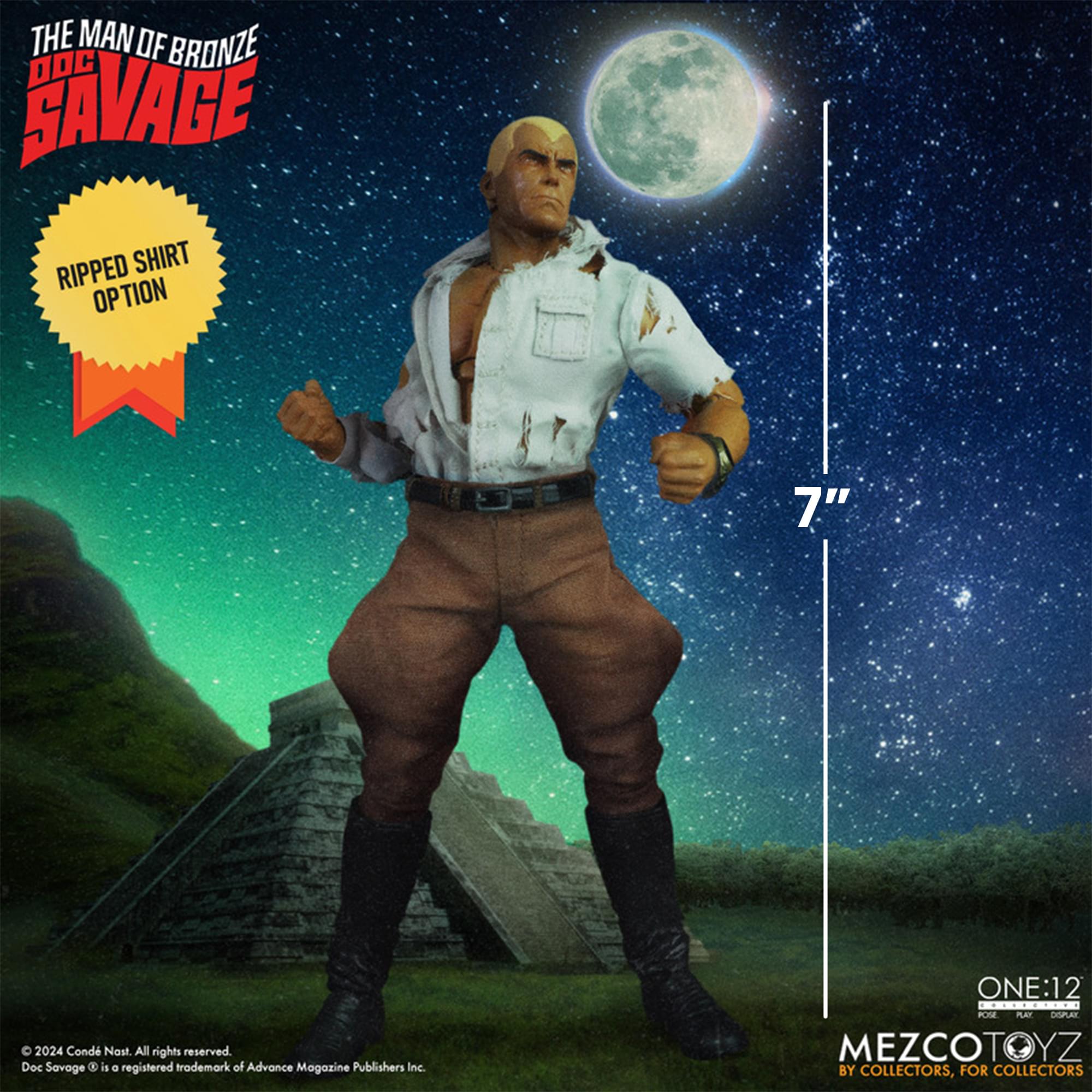 Doc Savage One:12 Collective Deluxe Edition Action Figure