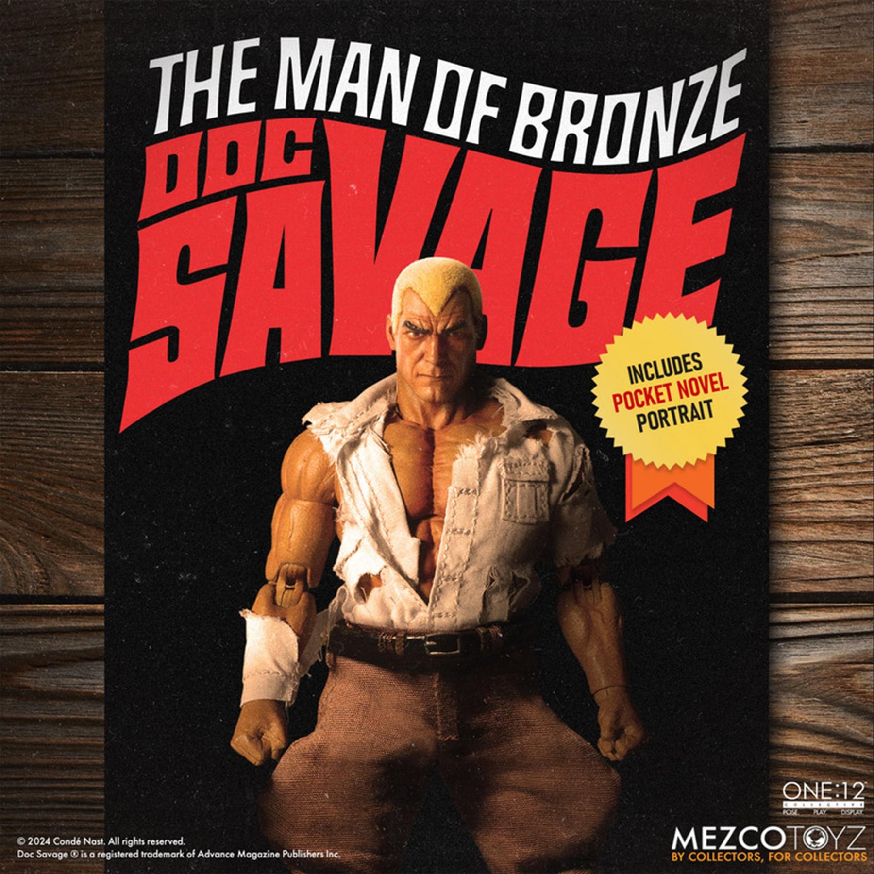 Doc Savage One:12 Collective Deluxe Edition Action Figure