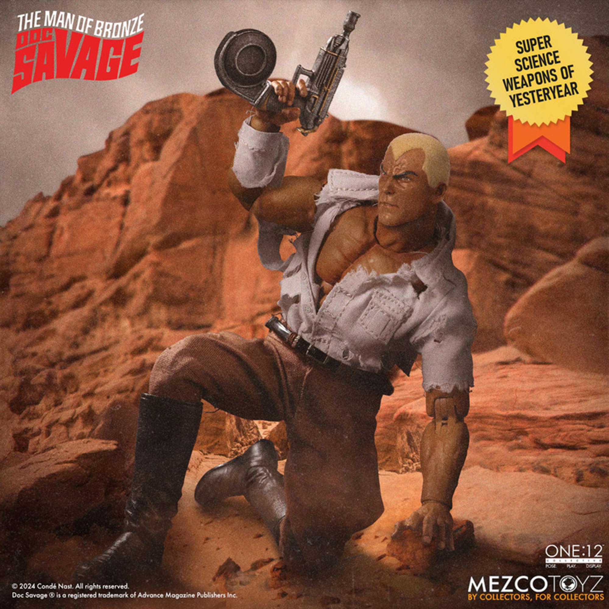 Doc Savage One:12 Collective Deluxe Edition Action Figure