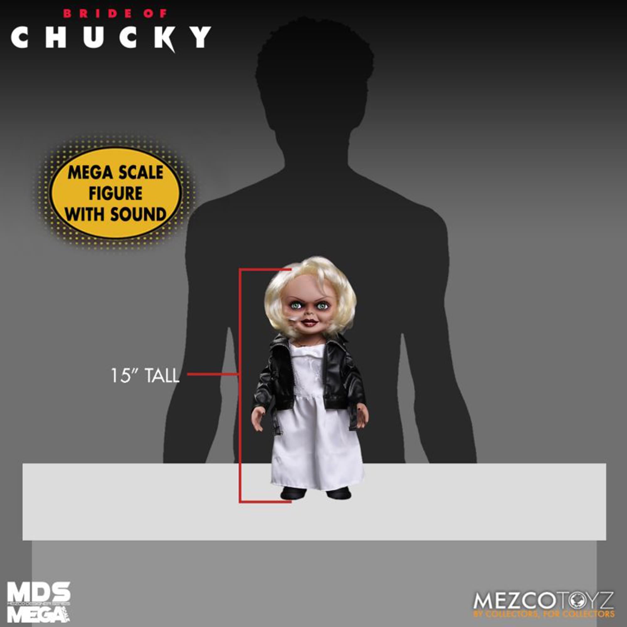 Child's Play Bride of Chucky Tiffany Talking 15" Mega-Scale Doll
