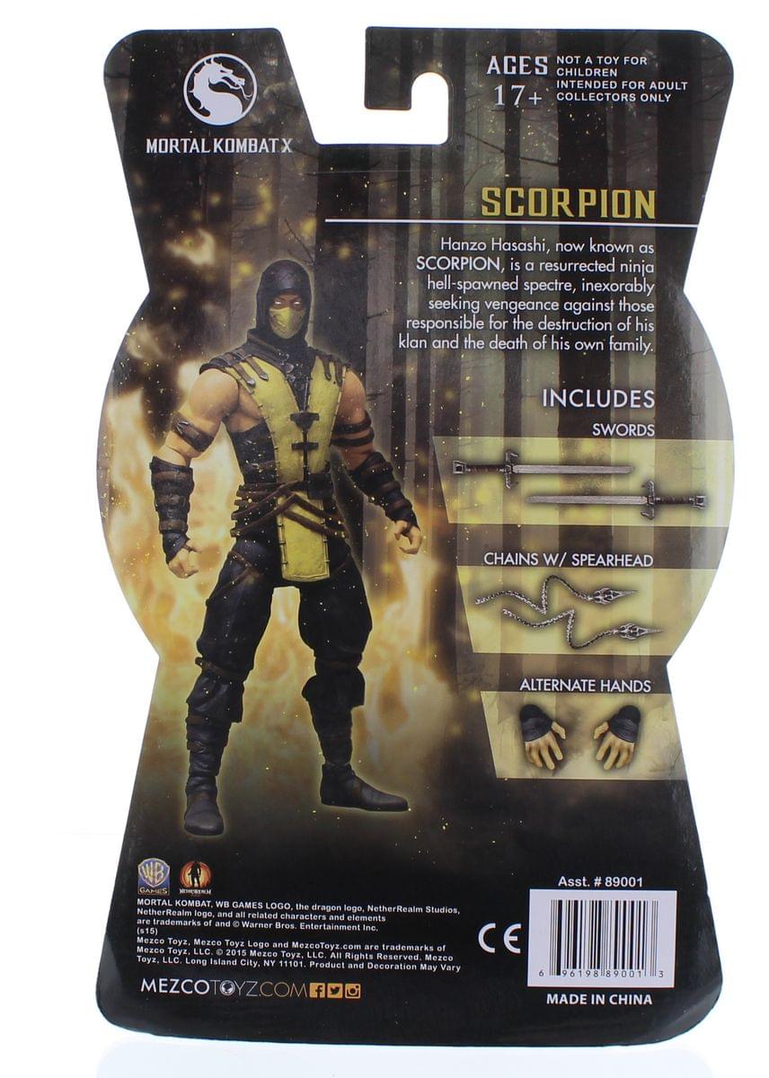 Mortal Kombat 6" Action Figure Scorpion