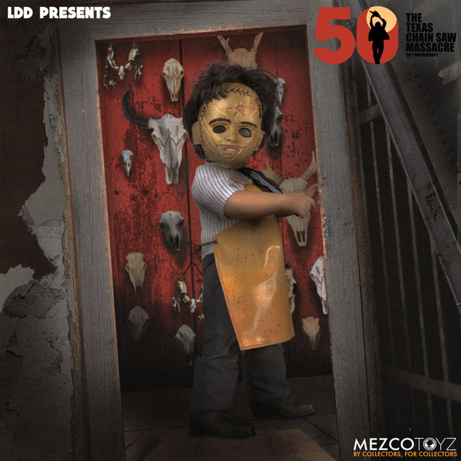 The Texas Chainsaw Massacre (1974) Living Dead Doll | Deluxe Leatherface