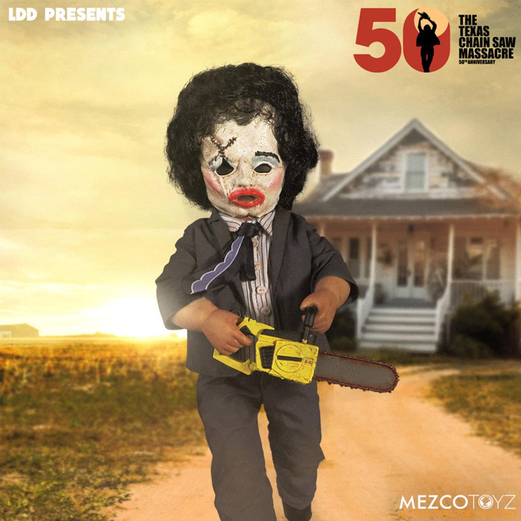 The Texas Chainsaw Massacre (1974) Living Dead Doll | Deluxe Leatherface