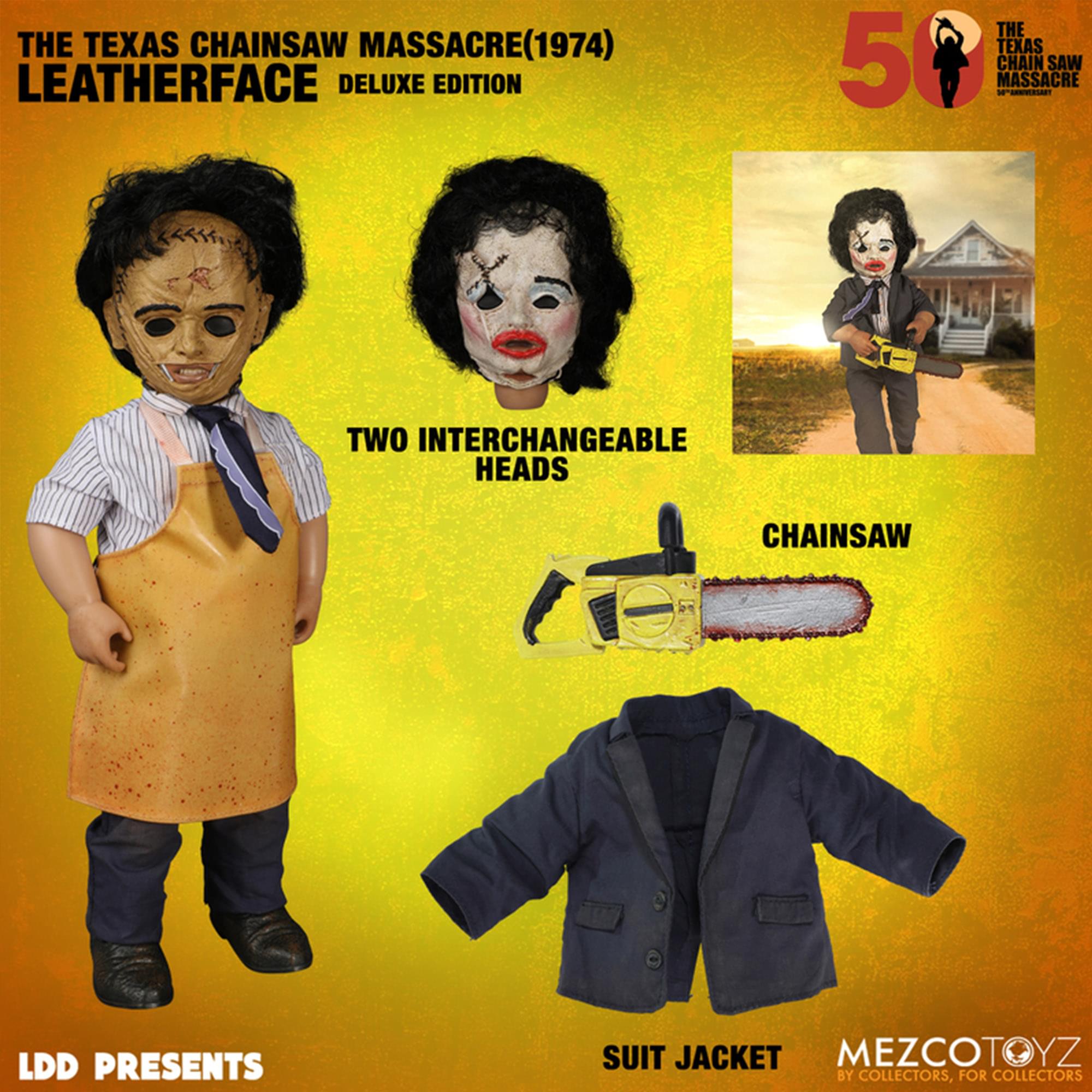 The Texas Chainsaw Massacre (1974) Living Dead Doll | Deluxe Leatherface