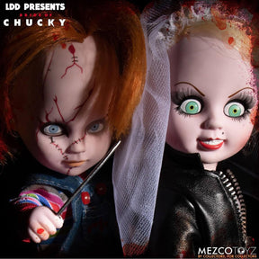 Living Dead Dolls Bride Of Chucky 2 Pack Chucky & Tiffany