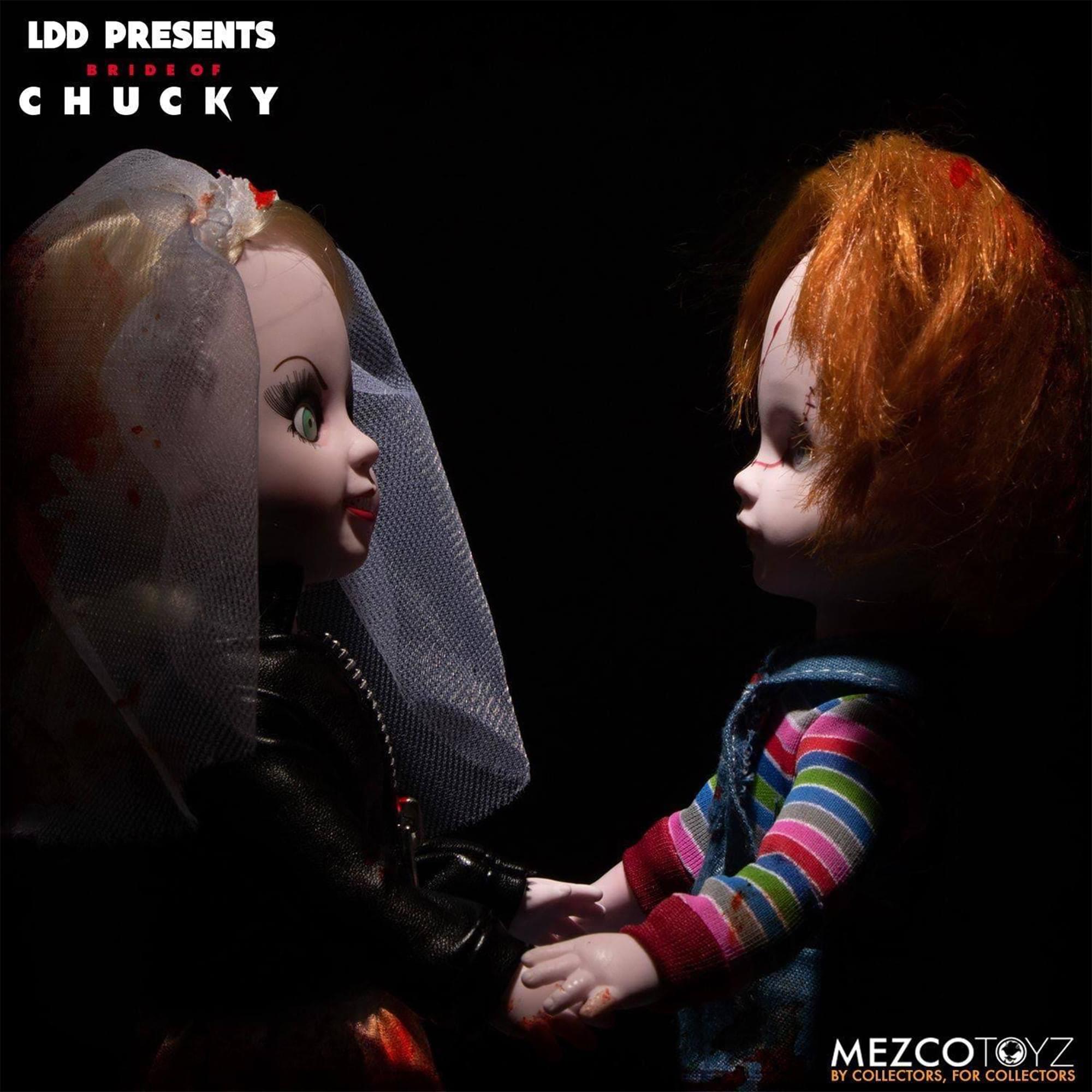 Living Dead Dolls Bride Of Chucky 2 Pack Chucky & Tiffany
