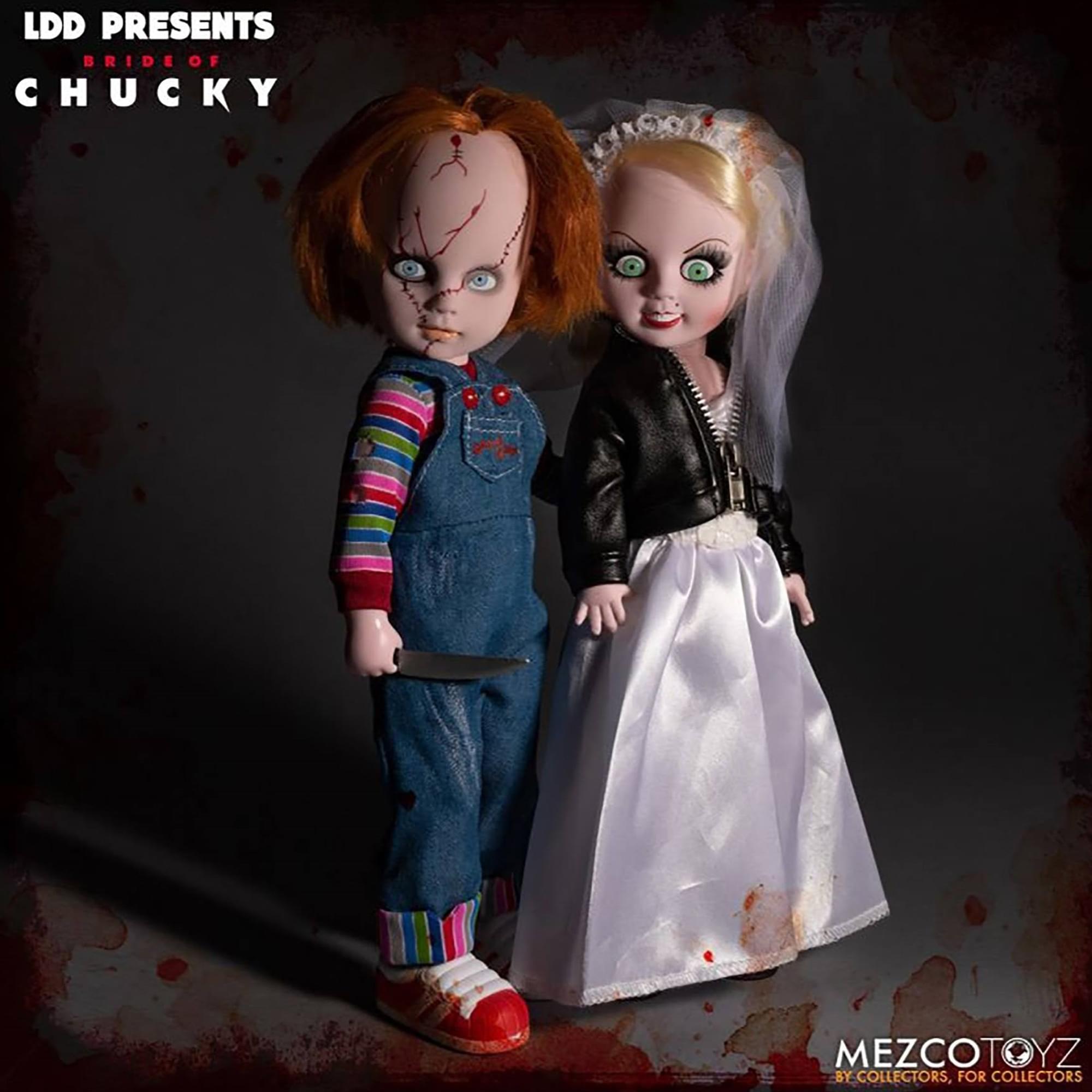 Living Dead Dolls Bride Of Chucky 2 Pack Chucky & Tiffany