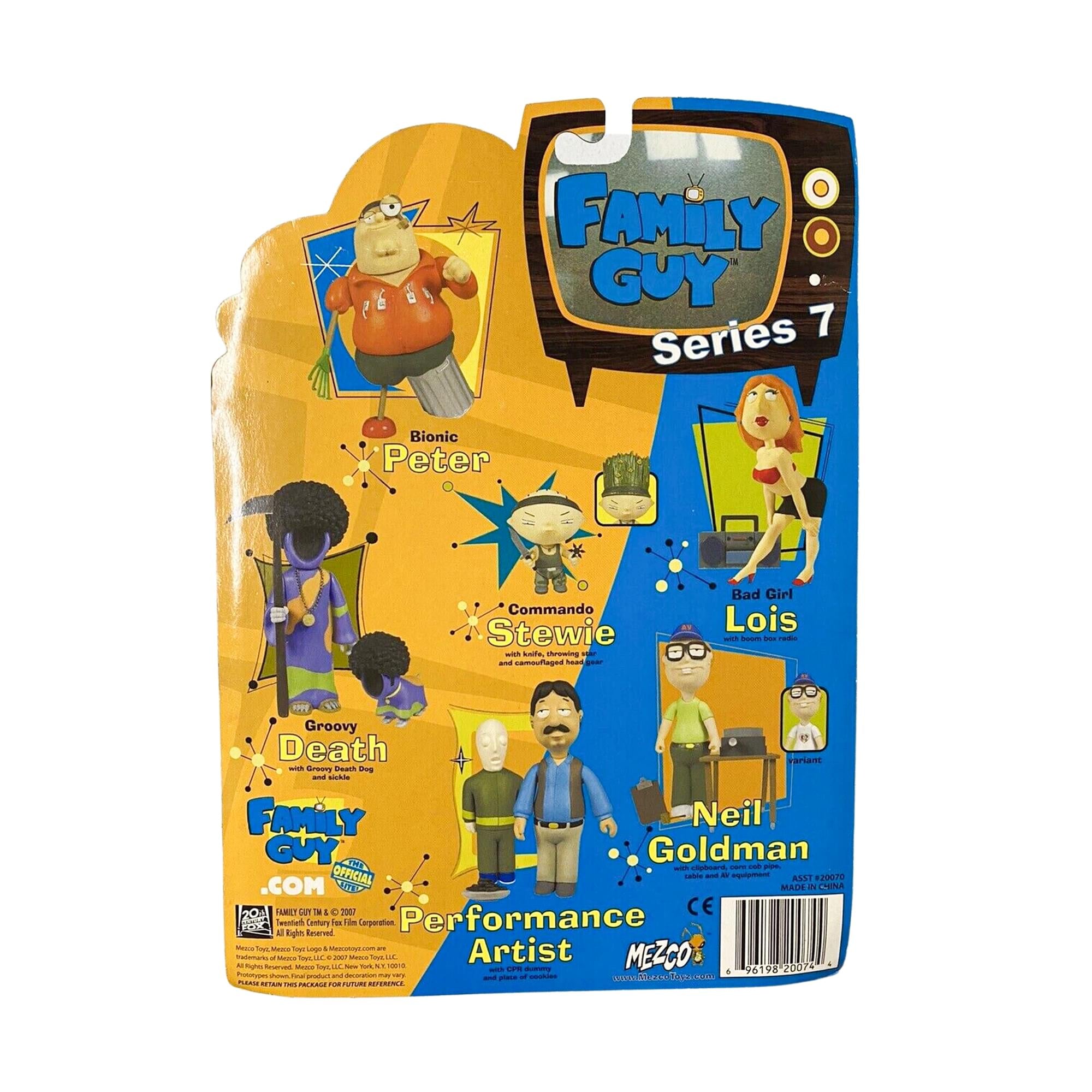 Family Guy Series 7 Action Figure | Groovy Death