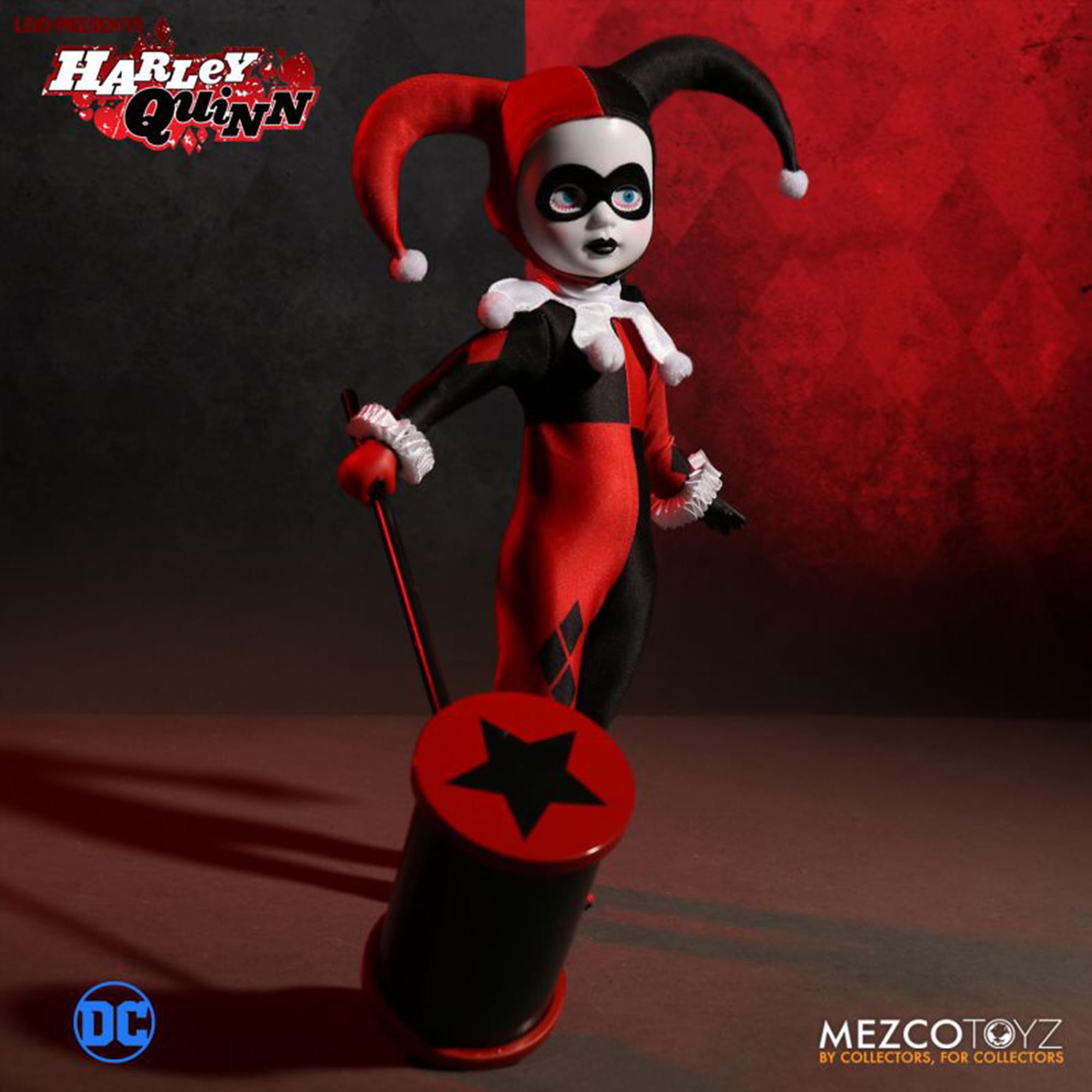 Mezco Toyz Living Dead Dolls Classic Harley Quinn Doll
