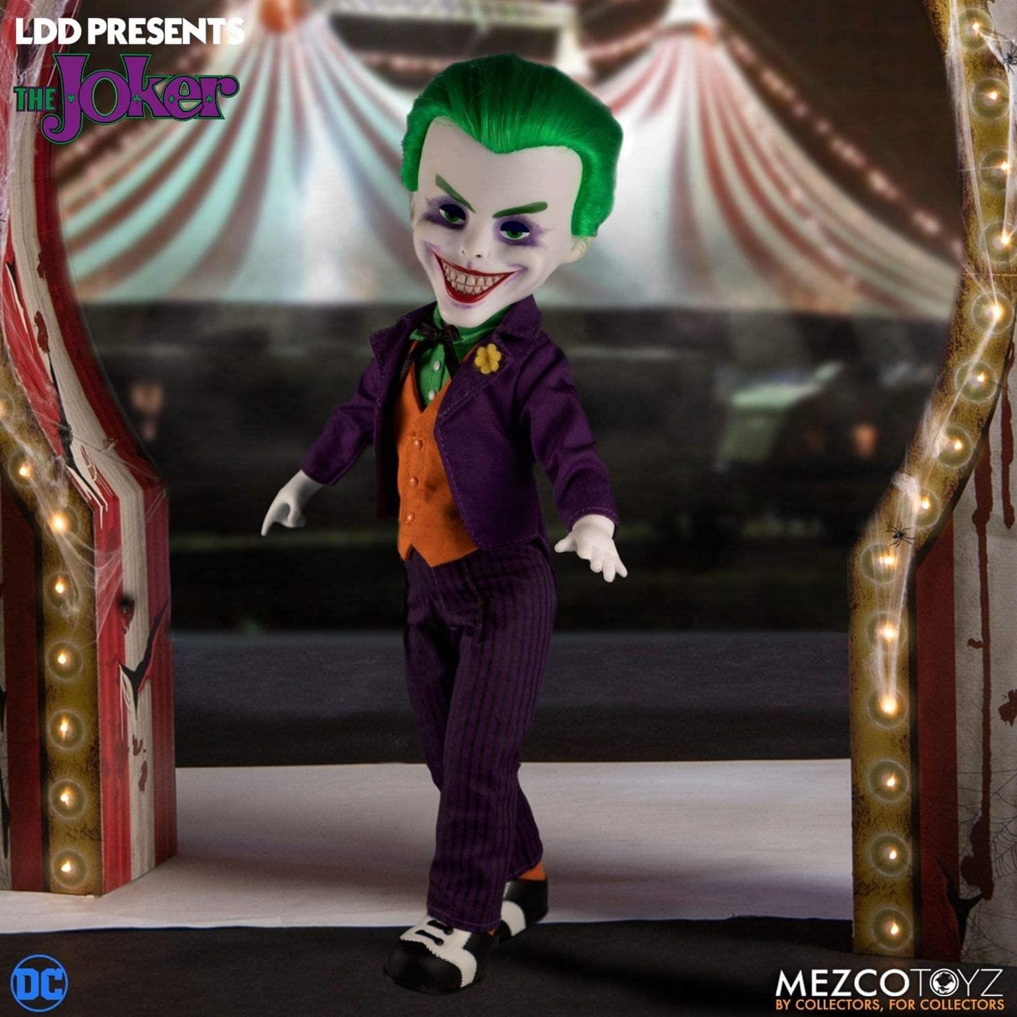 DC Universe Living Dead Dolls Joker 10 Inch Collectible Doll
