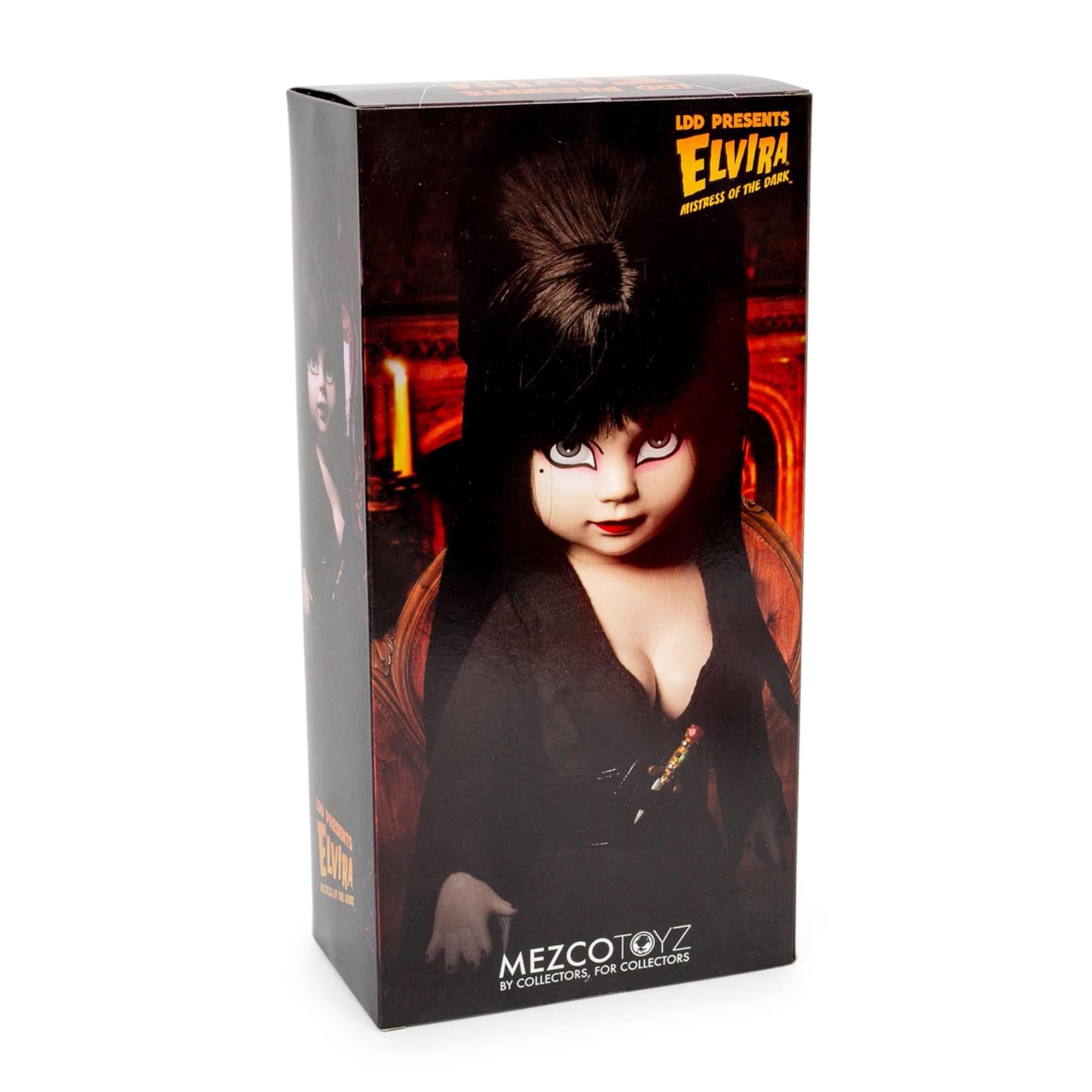 Living Dead Dolls Presents Elvira Mistress of the Dark 10 Inch Collectible Doll