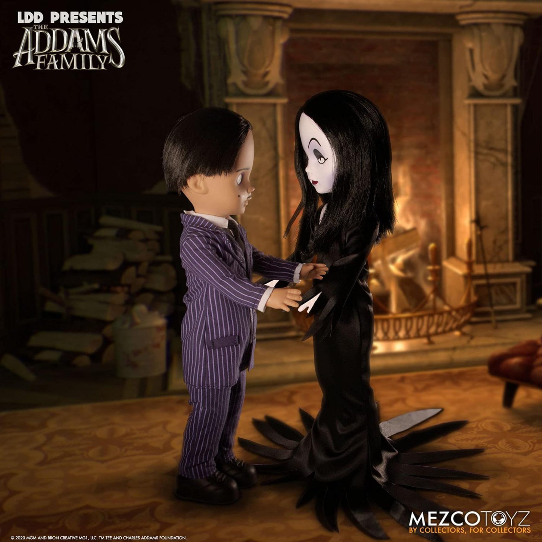 LDD Living Dead Dolls Presents The Addams Family | Gomez & Morticia