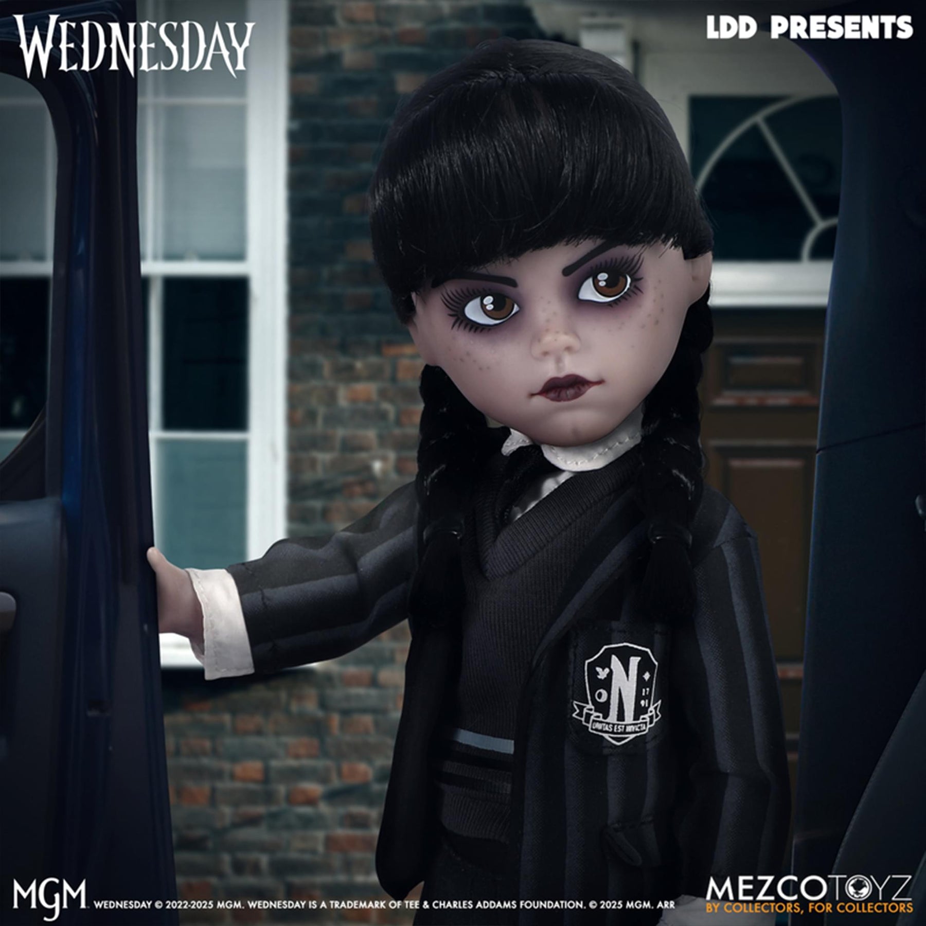 Living Dead Dolls Presents Wednesday, Nevermore Academy Uniform