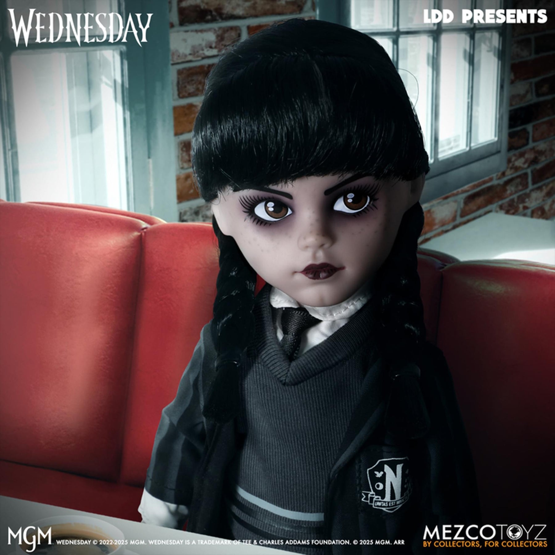 Living Dead Dolls Presents Wednesday, Nevermore Academy Uniform