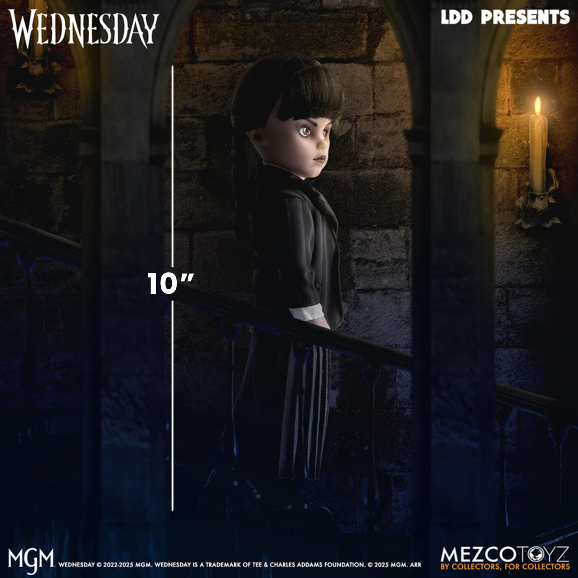Living Dead Dolls Presents Wednesday, Nevermore Academy Uniform