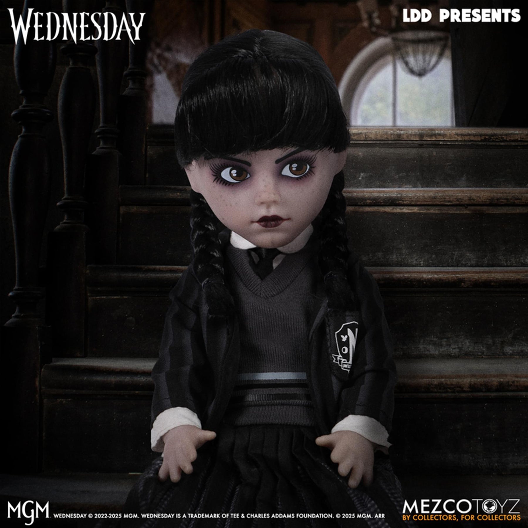 Living Dead Dolls Presents Wednesday, Nevermore Academy Uniform