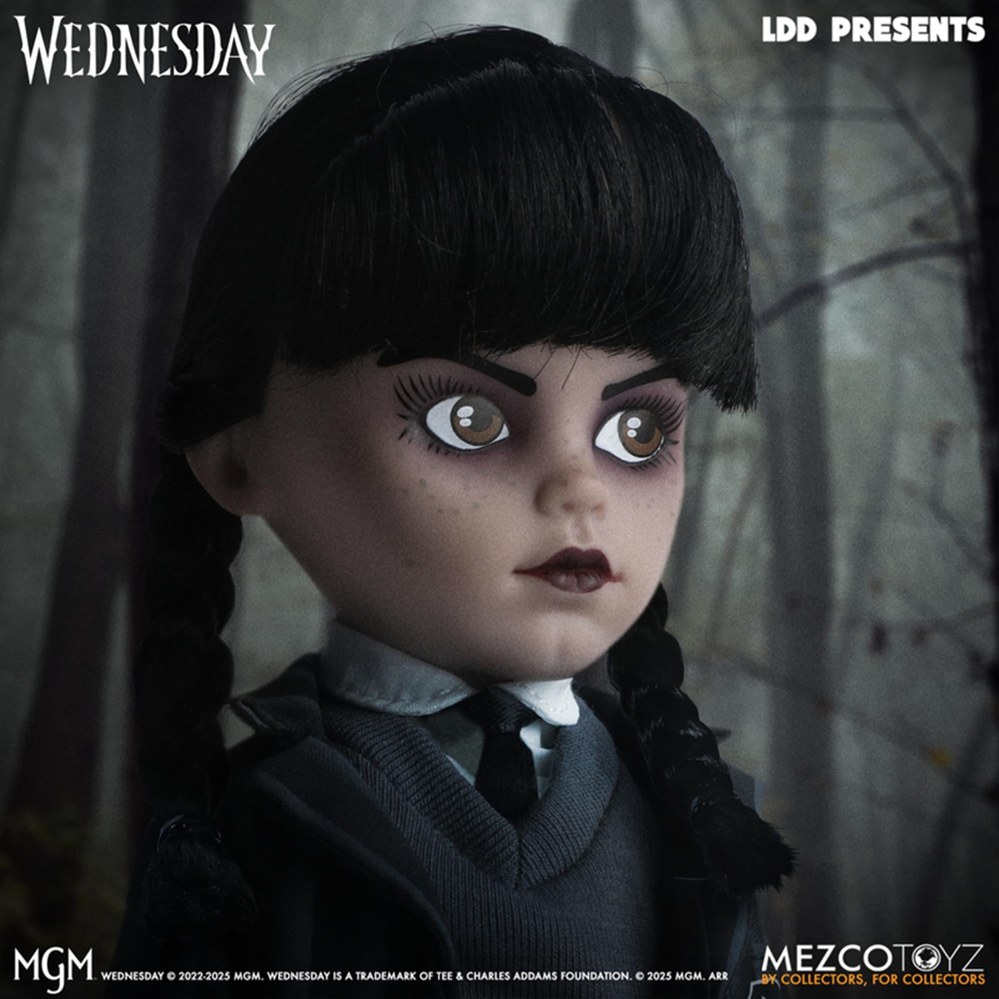 Living Dead Dolls Presents Wednesday, Nevermore Academy Uniform