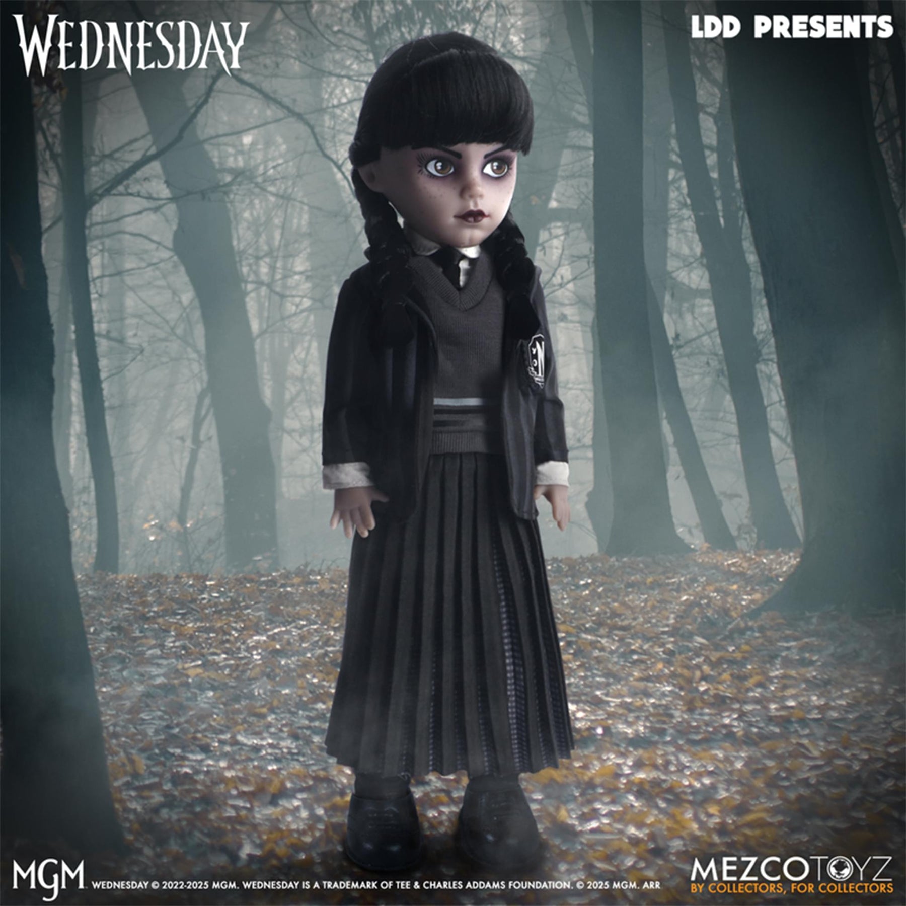Living Dead Dolls Presents Wednesday, Nevermore Academy Uniform