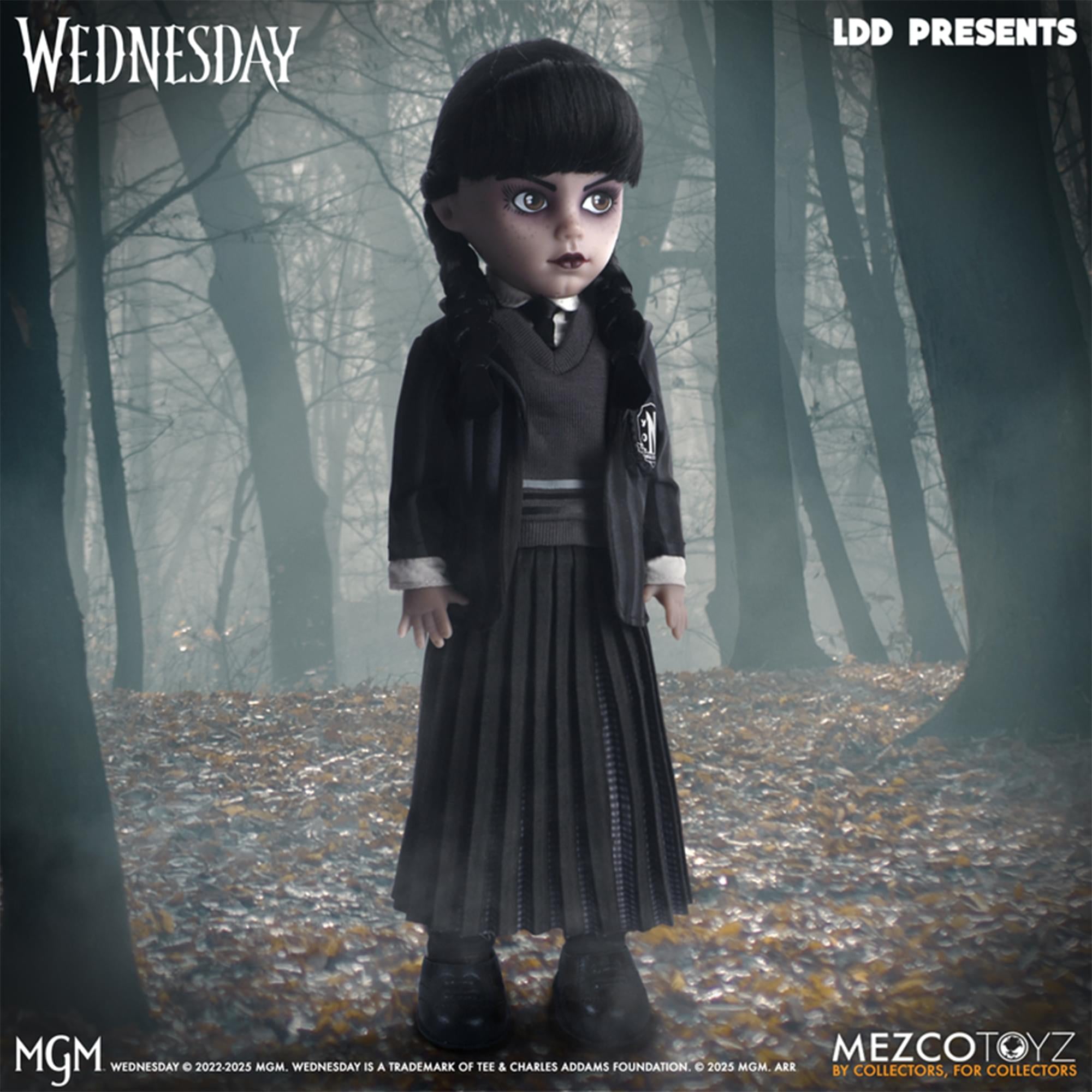 Living Dead Dolls Presents Wednesday, Nevermore Academy Uniform